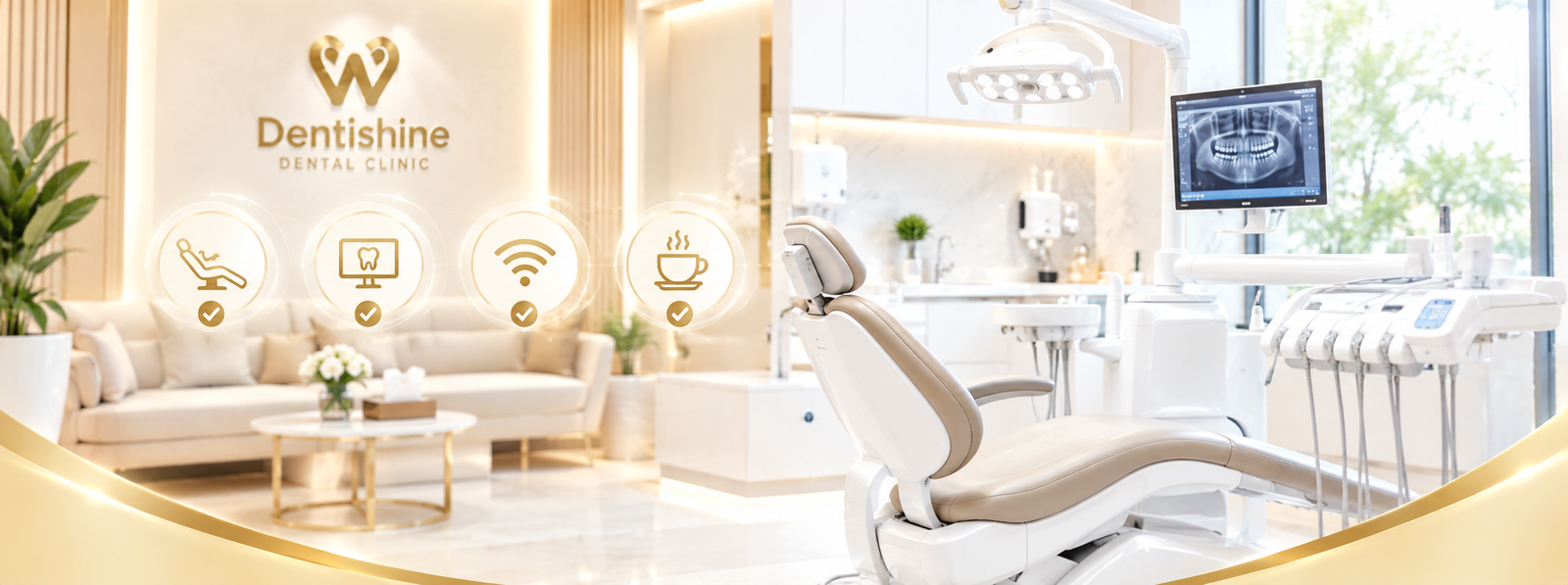 Klinik Dentishine yang nyaman