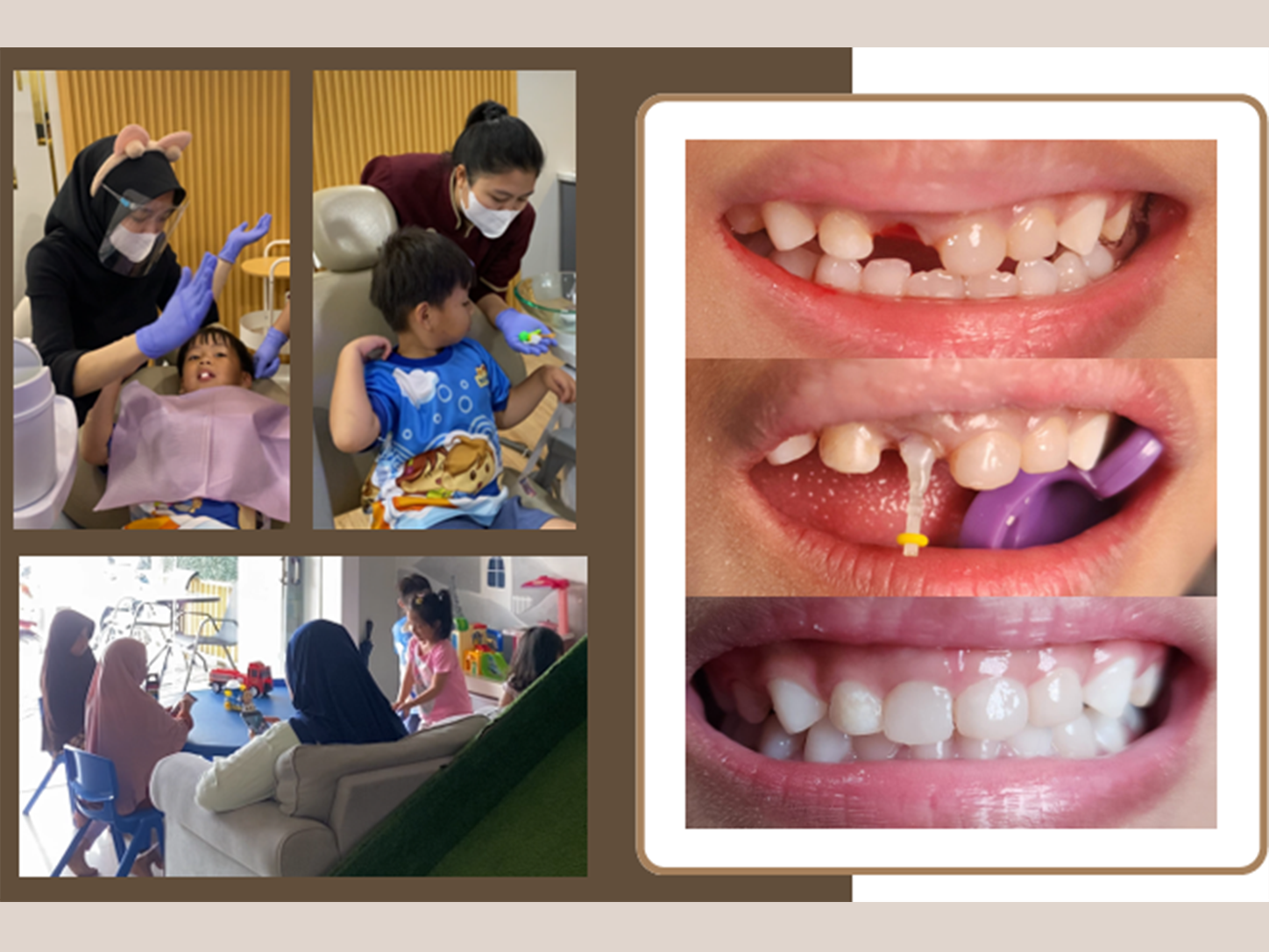 Interior klinik Dentishine